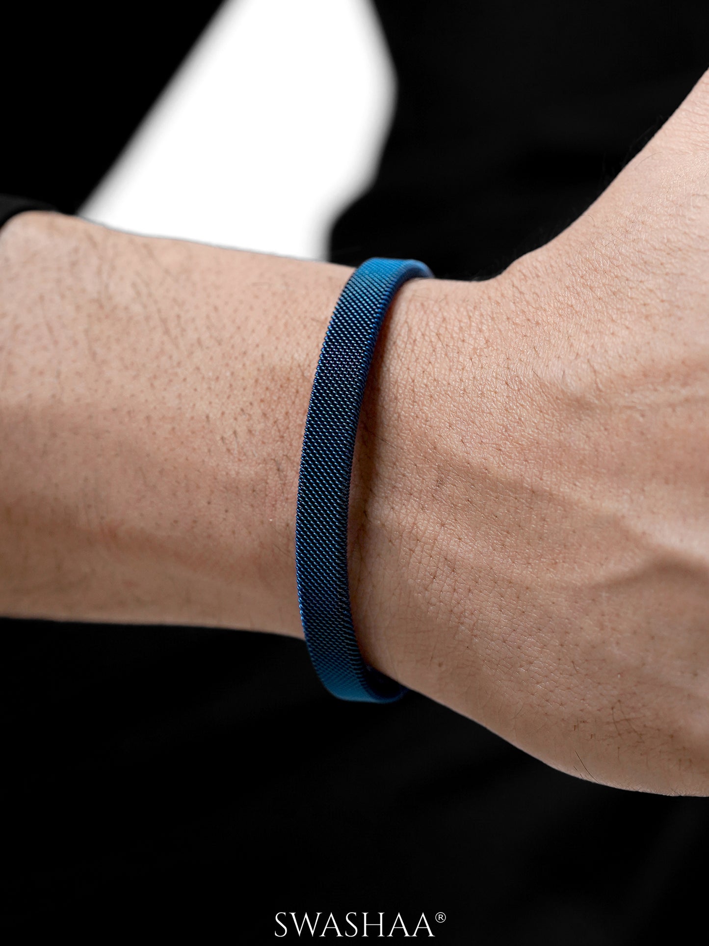 Mesh Cuff Men's Bracelet
