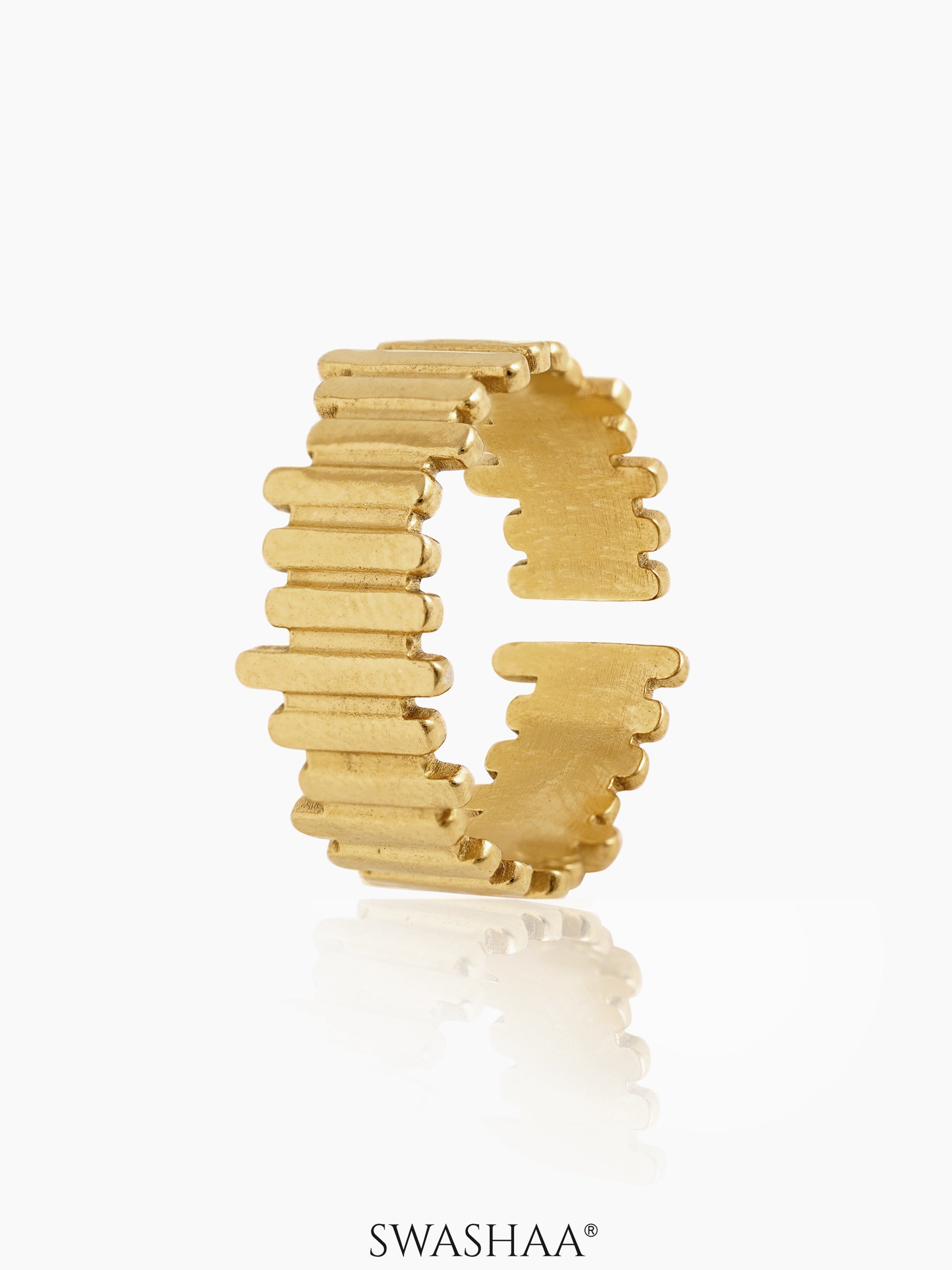 Shaila 18K Gold Plated Ring Gold