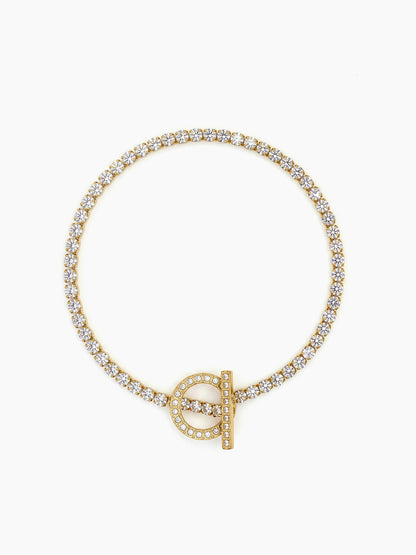 Shaurya Diamond 18K Gold Plated Rakhi Gold