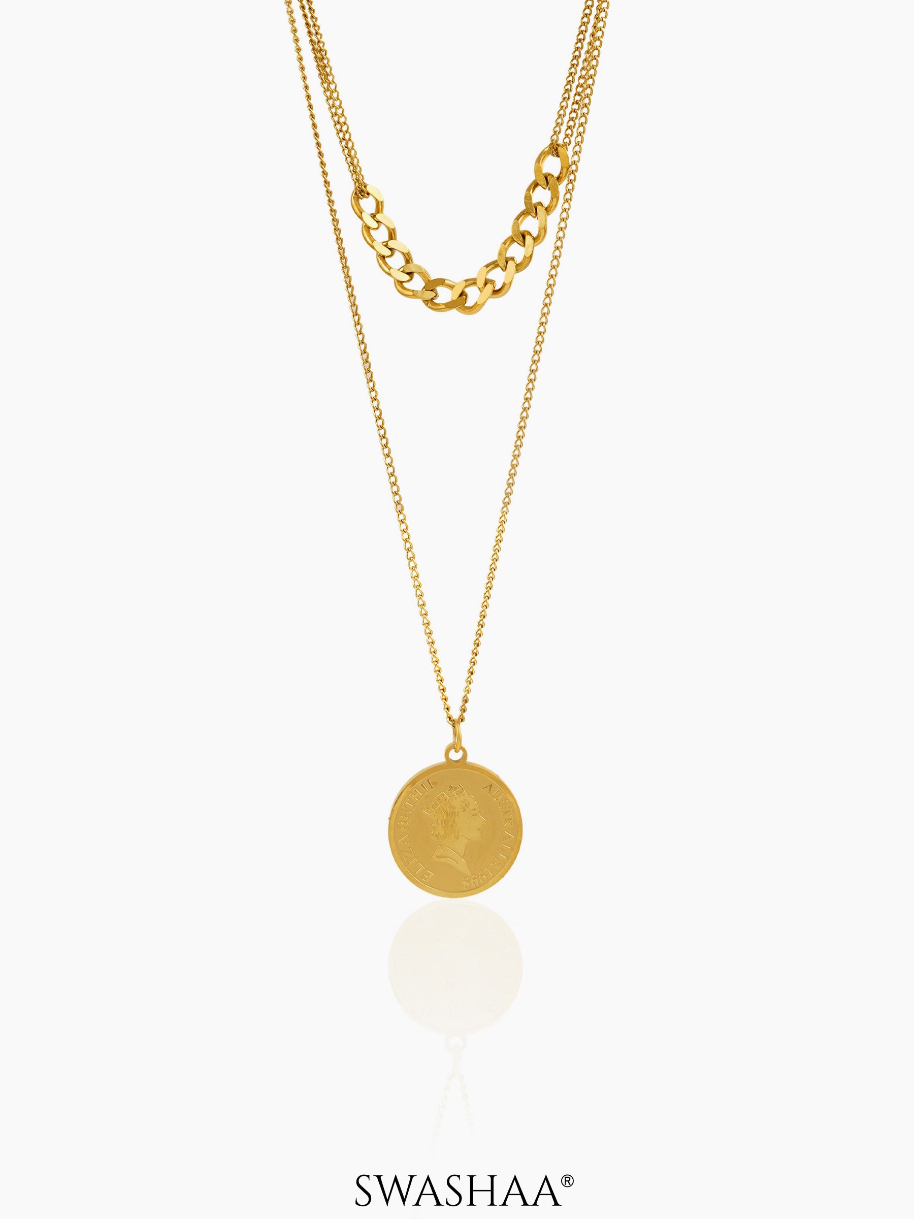 Shina Queen 18K Gold Plated Necklace