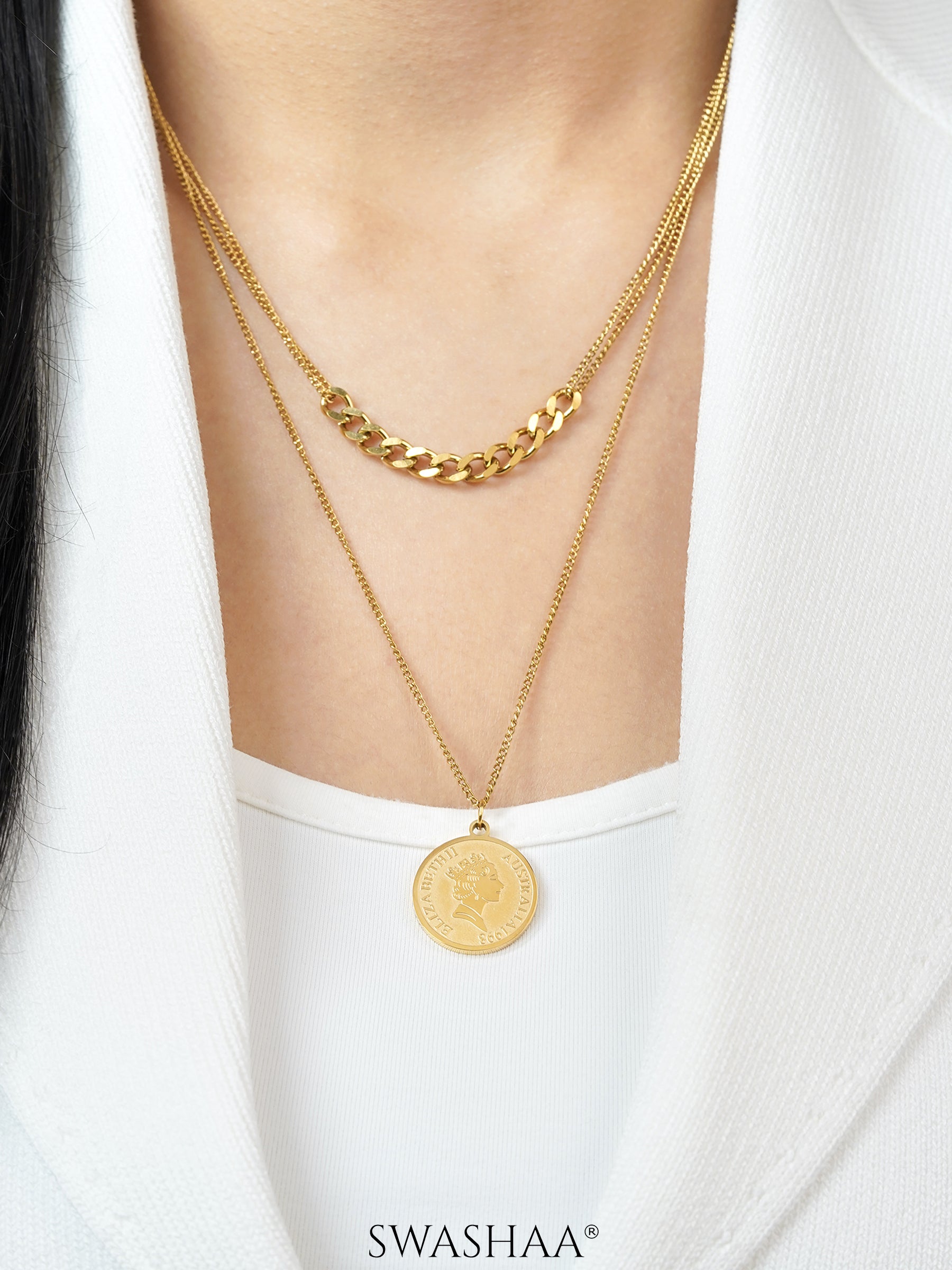 Shina Queen 18K Gold Plated Necklace