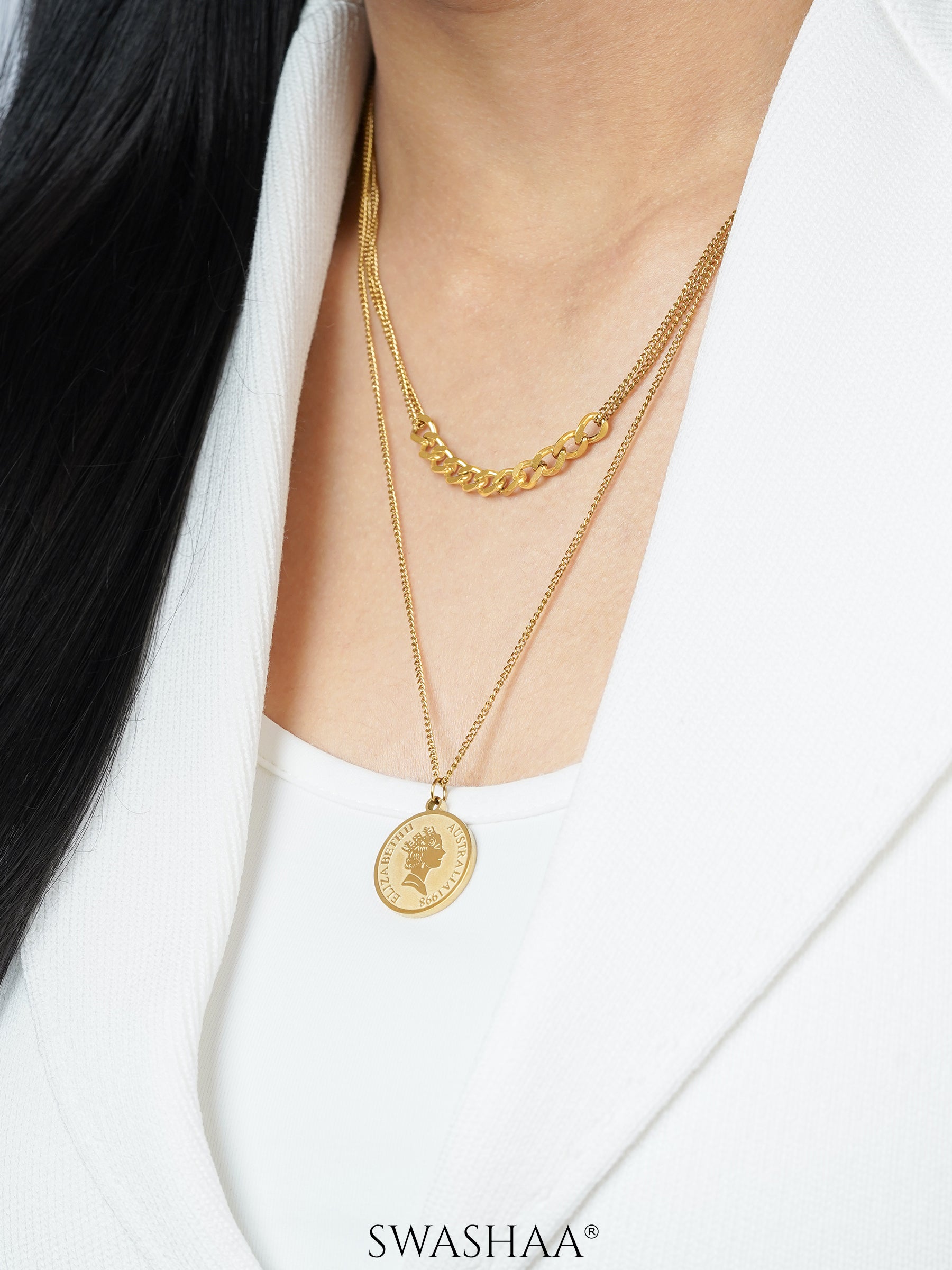 Shina Queen 18K Gold Plated Necklace