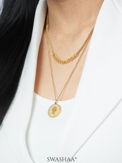 Shina Queen 18K Gold Plated Necklace