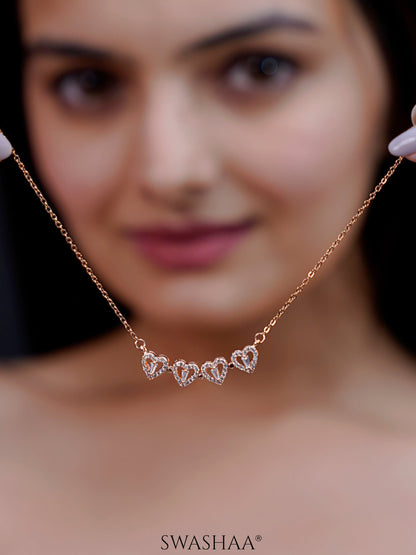 Shiny Clover Necklace