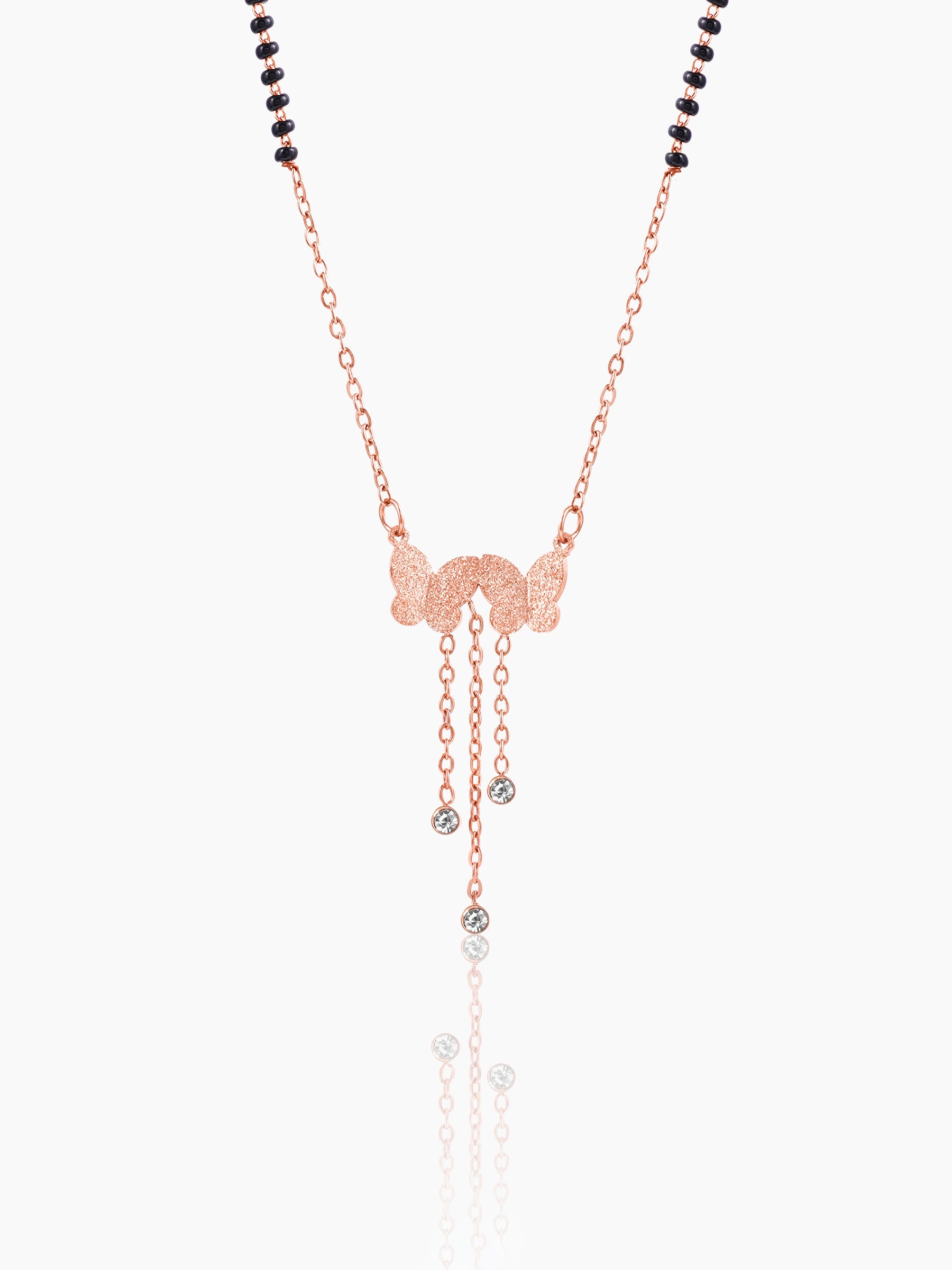 Shreya Rosegold Plated Mangalsutra