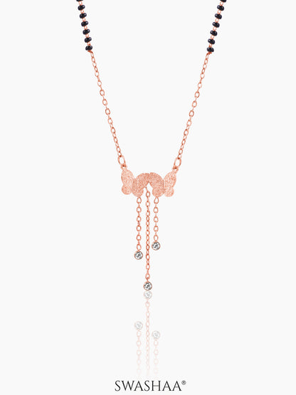 Shreya Rosegold Plated Mangalsutra Rosegold