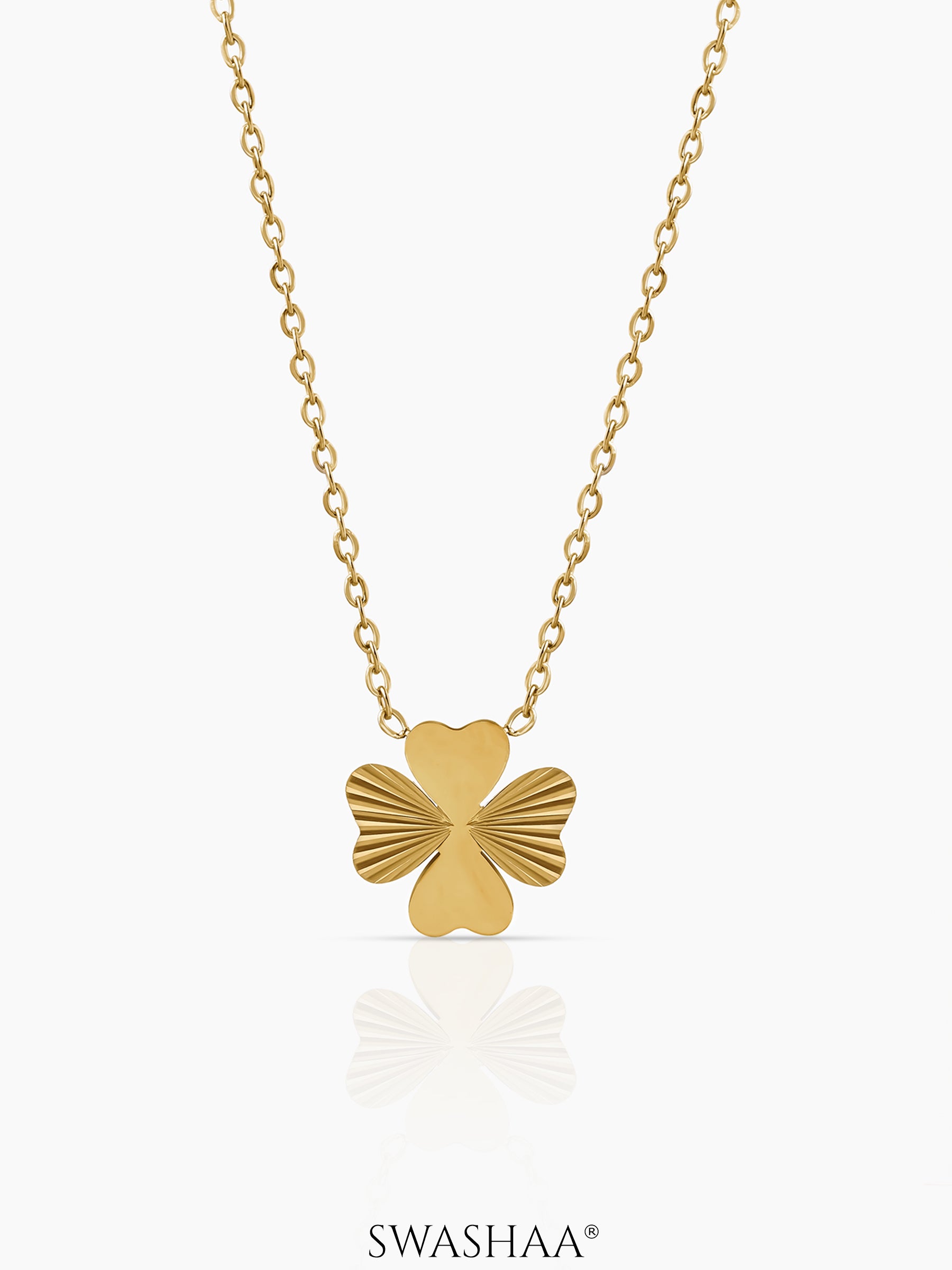 Siena Clover Necklace 18K Gold Plated
