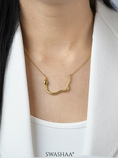 Sienna Snake Necklace