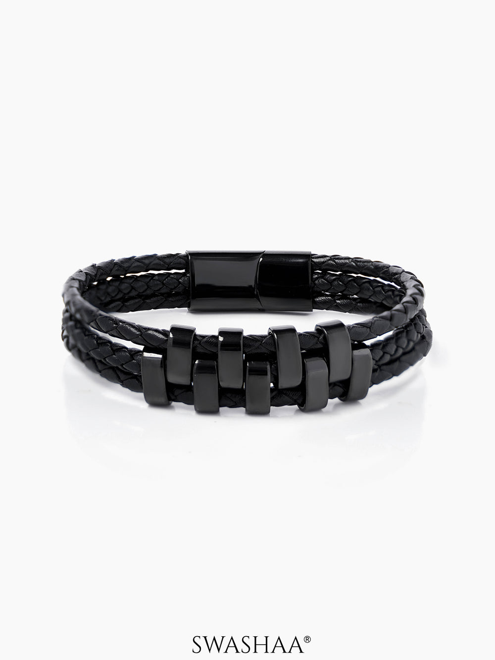 Sol Men's Leather Bracelet