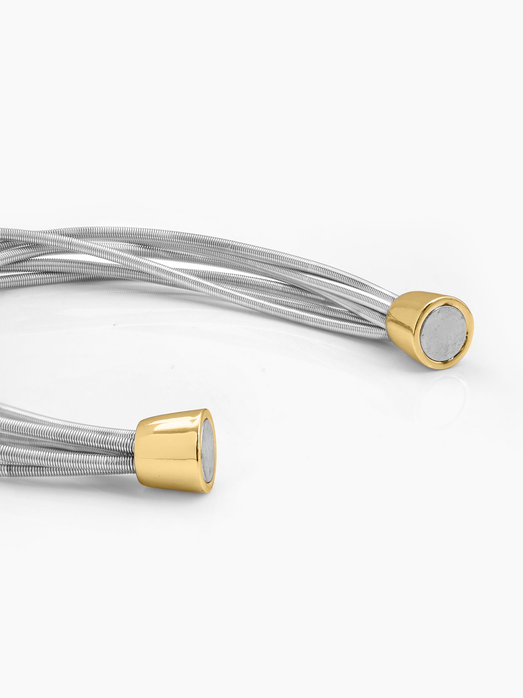 Solea Layered 18K Gold Plated - Silver Chain Bracelet