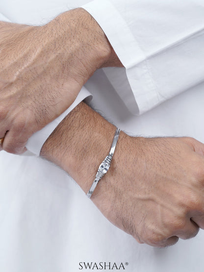 Solitaire Chain Men's Bracelet