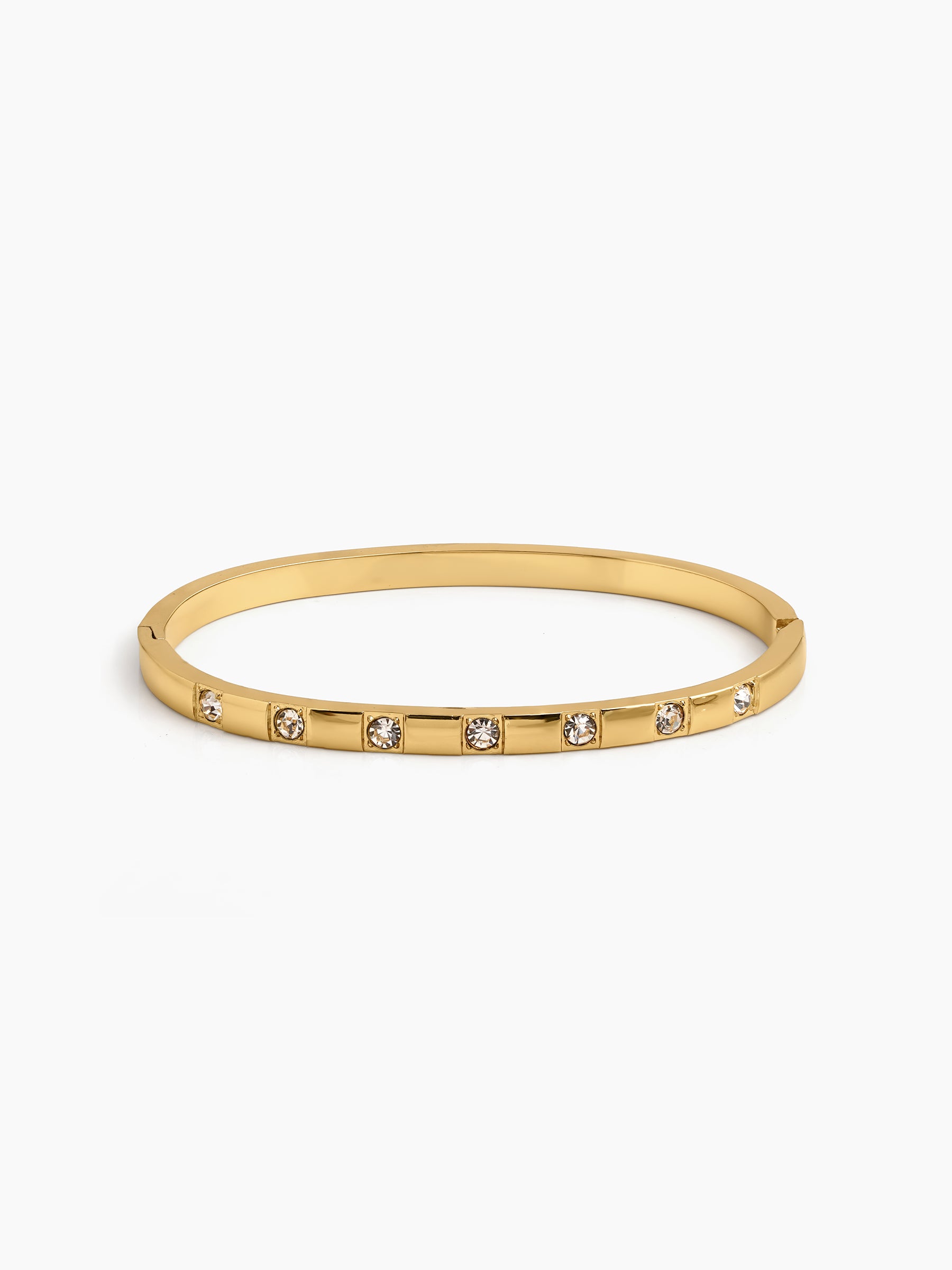 Solmira 18K Gold Plated Diamond Band Bracelet