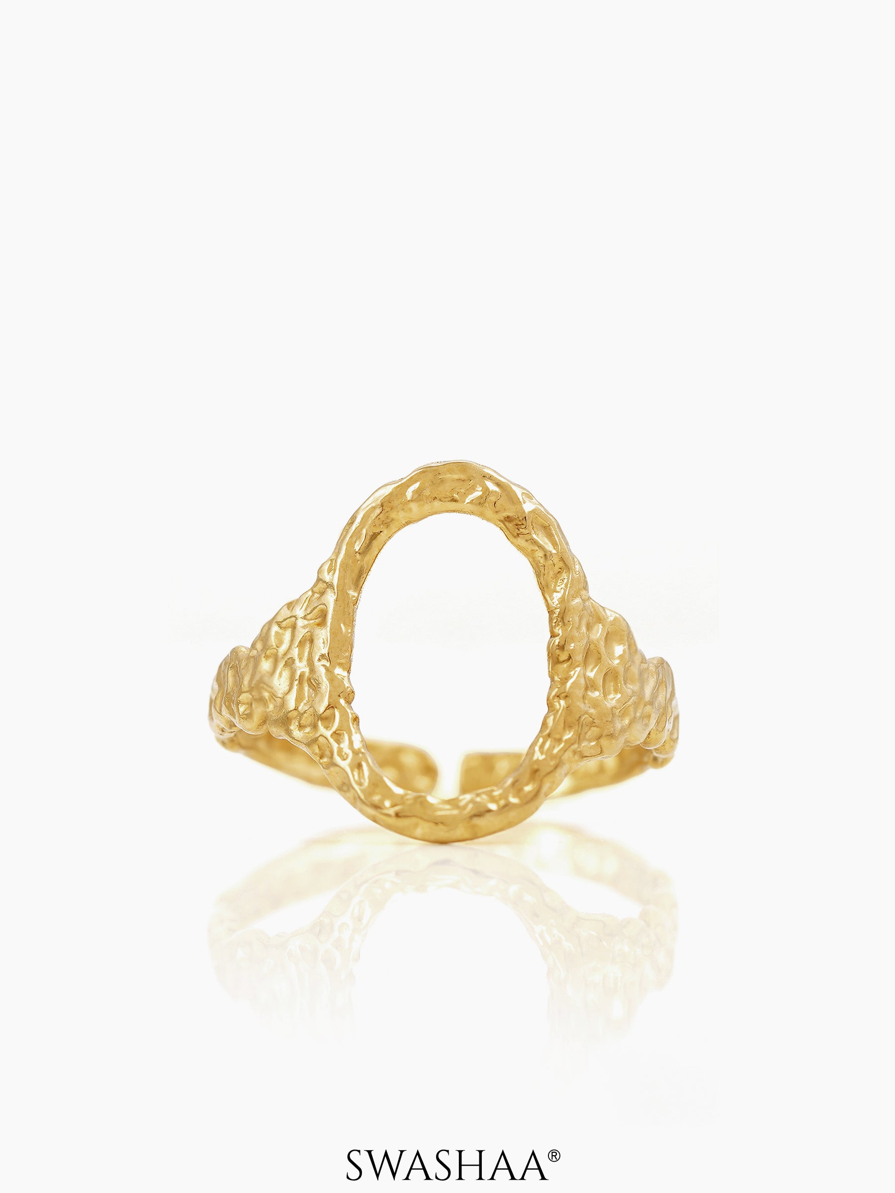 Soraya 18K Gold Plated Ring Gold