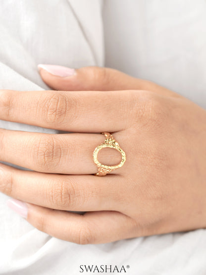 Soraya 18K Gold Plated Ring
