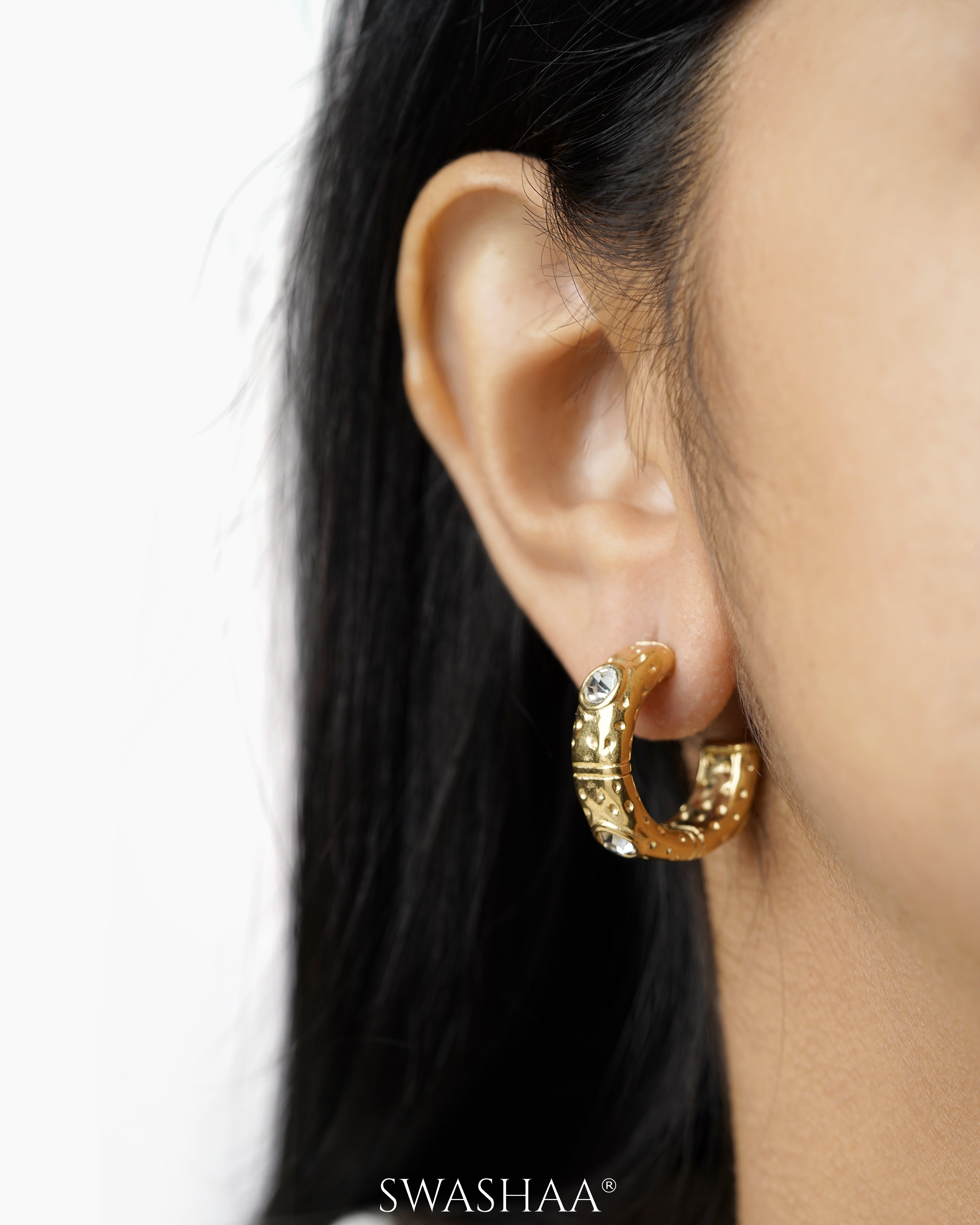 Spark 18K Gold Plated Earrings