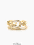 Sparkle 14K Gold Plated Ring Gold
