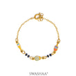Sugar Bliss 18K Gold Plated Kid's Nazariya Bracelet Gold