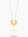 Suri 18K Gold Plated Necklace Gold