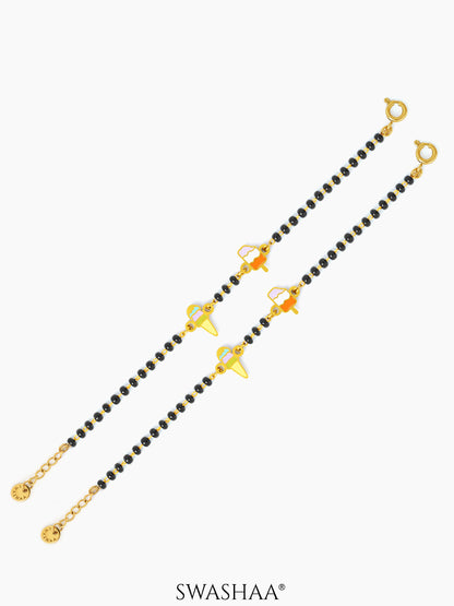 Sweet Treat Ice Cream 18K Gold Plated Kid's Nazariya Bracelet