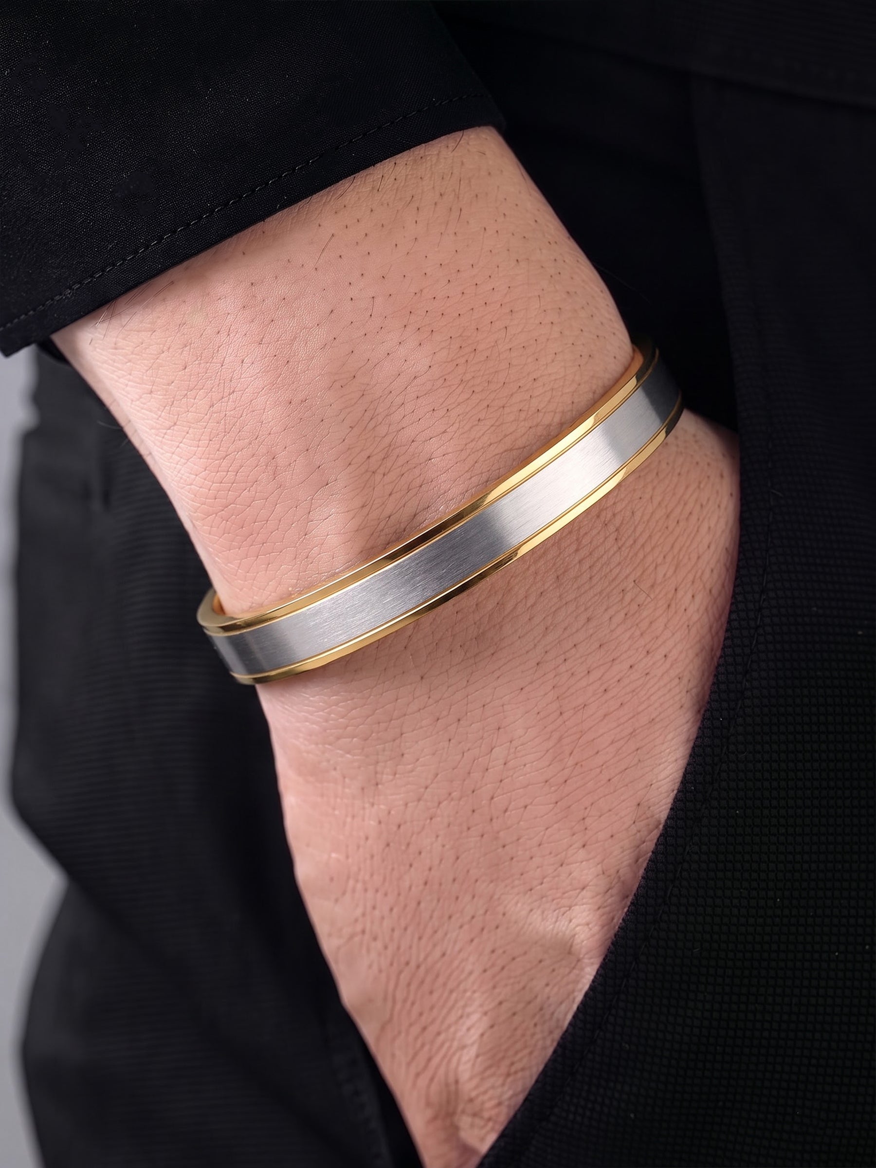 Syros Dual Tone Men's Kada