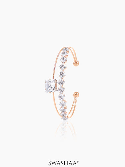 Tabitha Cuff Bracelet Rosegold Plated