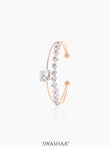 Tabitha Cuff Bracelet Rosegold Plated