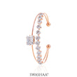 Tabitha Cuff Bracelet Rosegold Plated