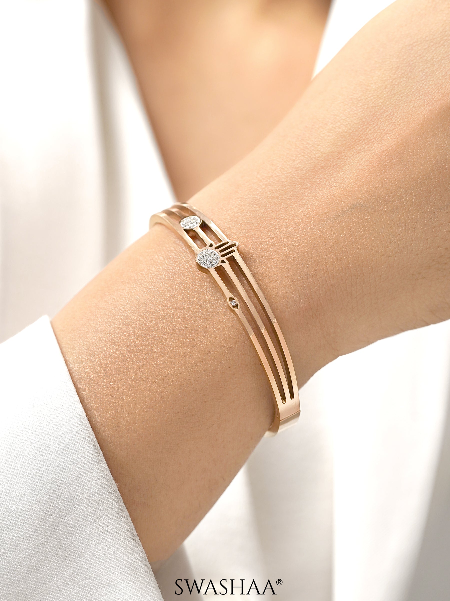 Tamara Hamsa Rosegold Plated Bracelet