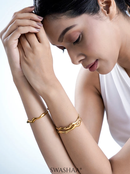 Tanis 18K Gold Plated Bracelet