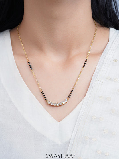 Tanisi Diamond Bar Mangalsutra