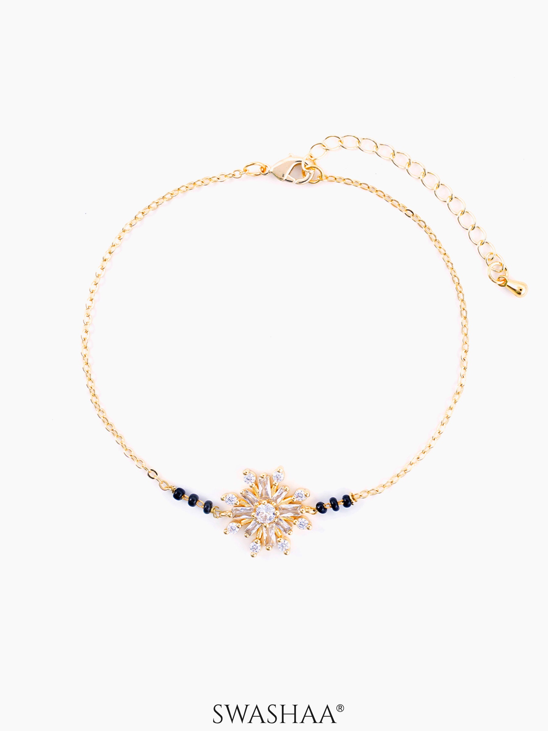 Tara 14K Gold Plated Mangalsutra Bracelet Gold