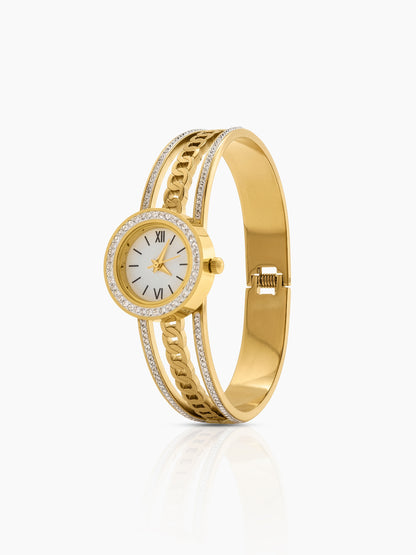 Tarevia 18K Gold Plated Women's Watch Gold