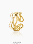 Tariya 18K Gold Plated Ring Gold