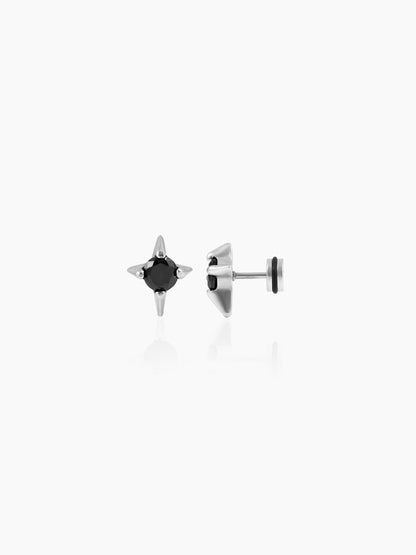 Timoty Silver Men's Earrings Silver