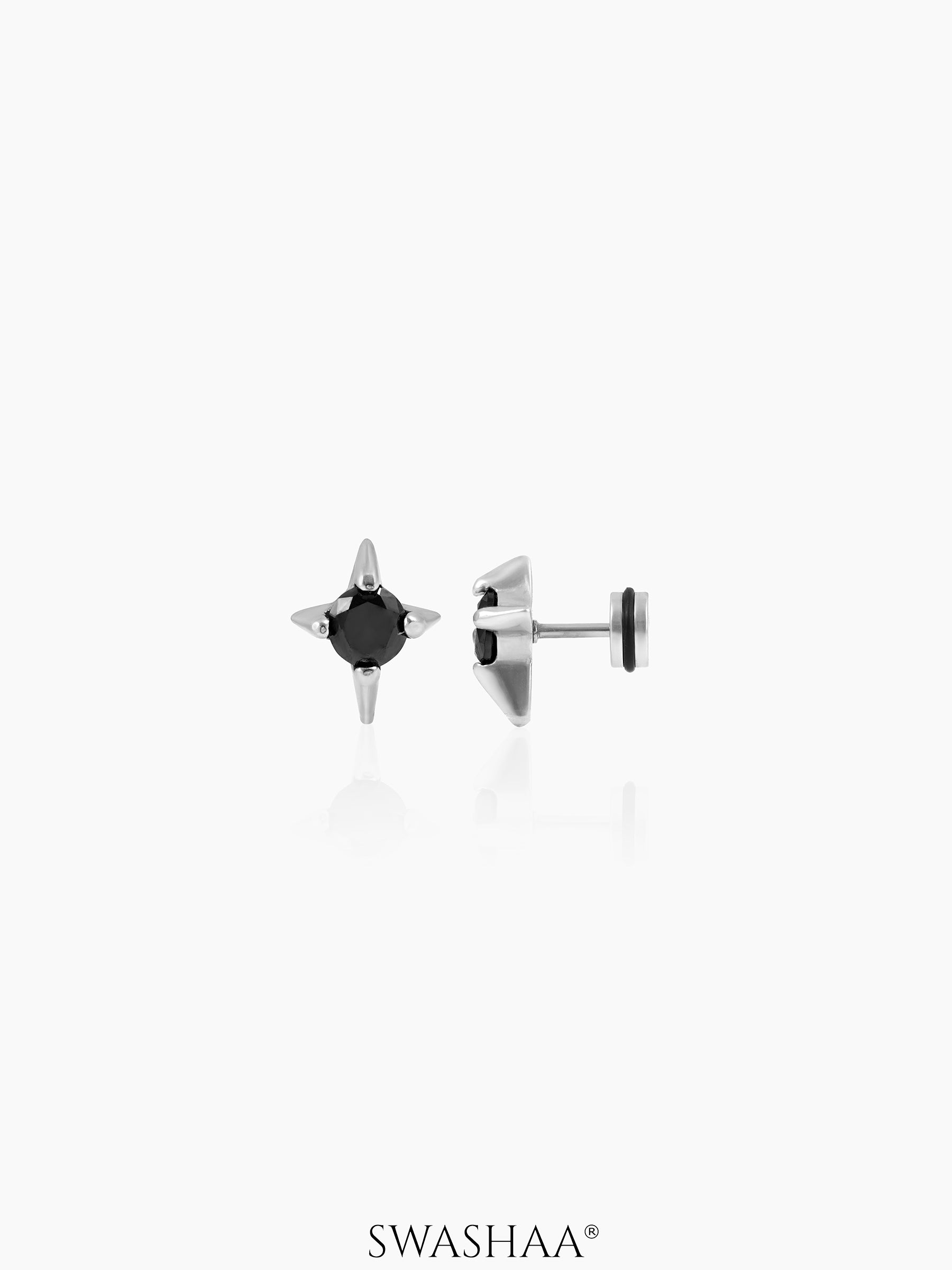 Timoty Men's Earrings Silver