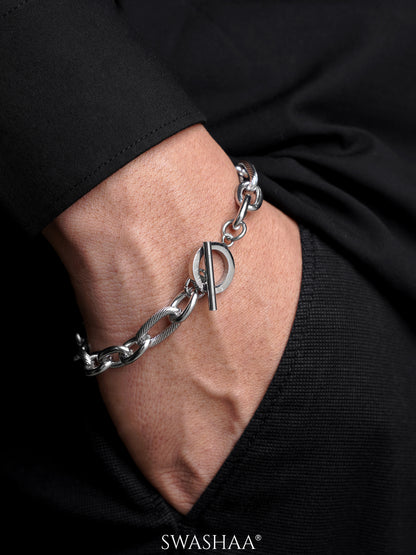 Toggle Chain Men's Bracelet
