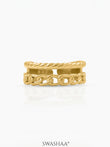 Tonia 18K Gold Plated Ring Gold