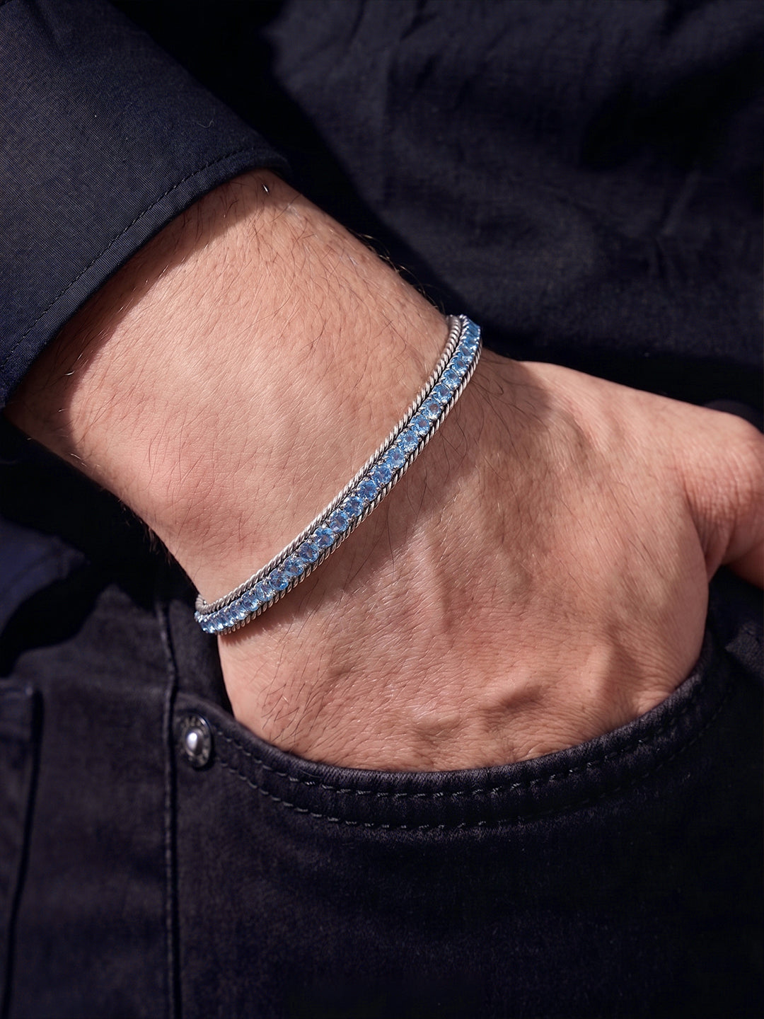Torvian Blue Men's Bracelet