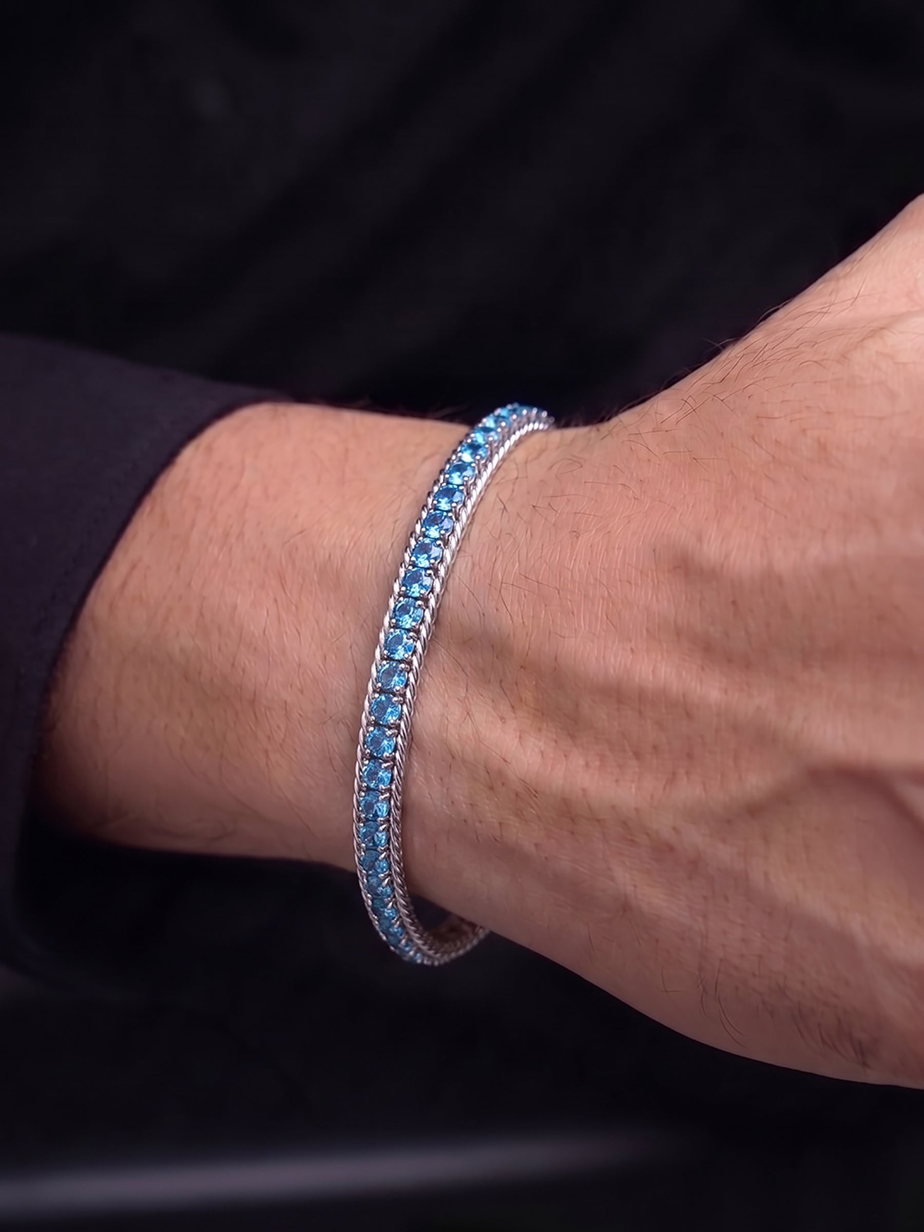 Torvian Blue Men's Bracelet