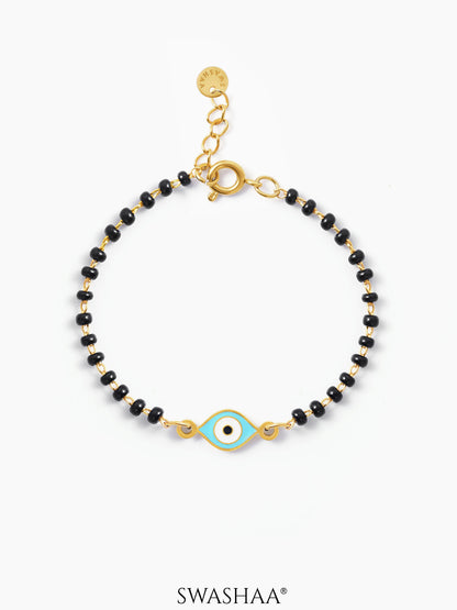 Tranquil Eye 18K Gold Plated Kid's Nazariya Bracelet Gold