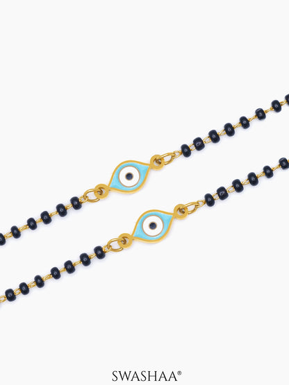 Tranquil Eye 18K Gold Plated Kid's Nazariya Bracelet