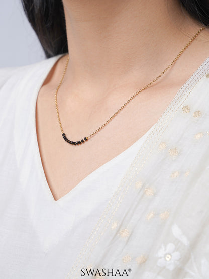 Tushita 18K Gold Plated Mangalsutra