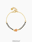 Twinkling Star Charm 18K Gold Plated Kid's Nazariya Bracelet