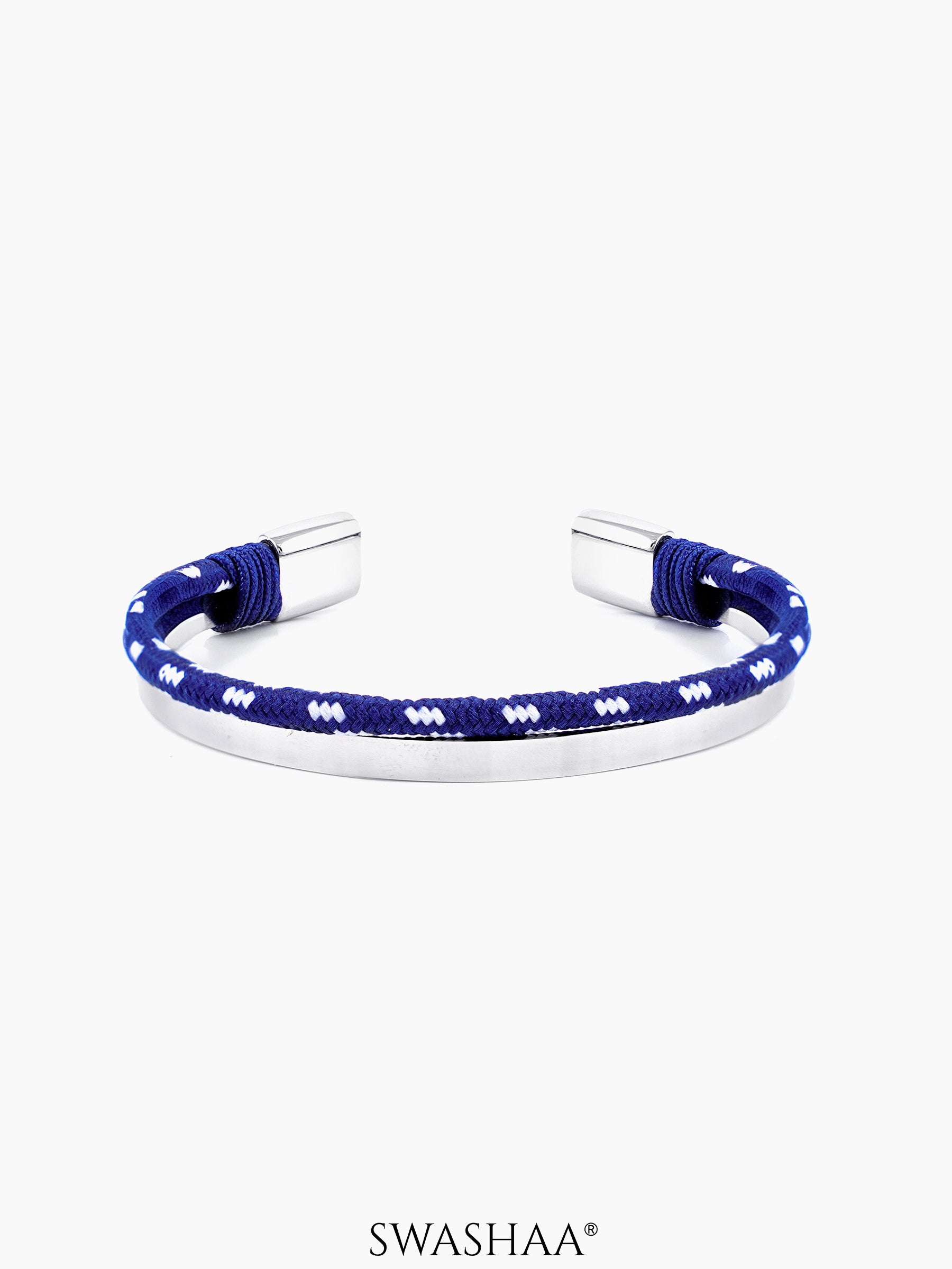Unan Women's Rope Bracelet Blue - White
