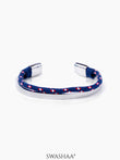 Unan Women's Rope Bracelet Blue - Red