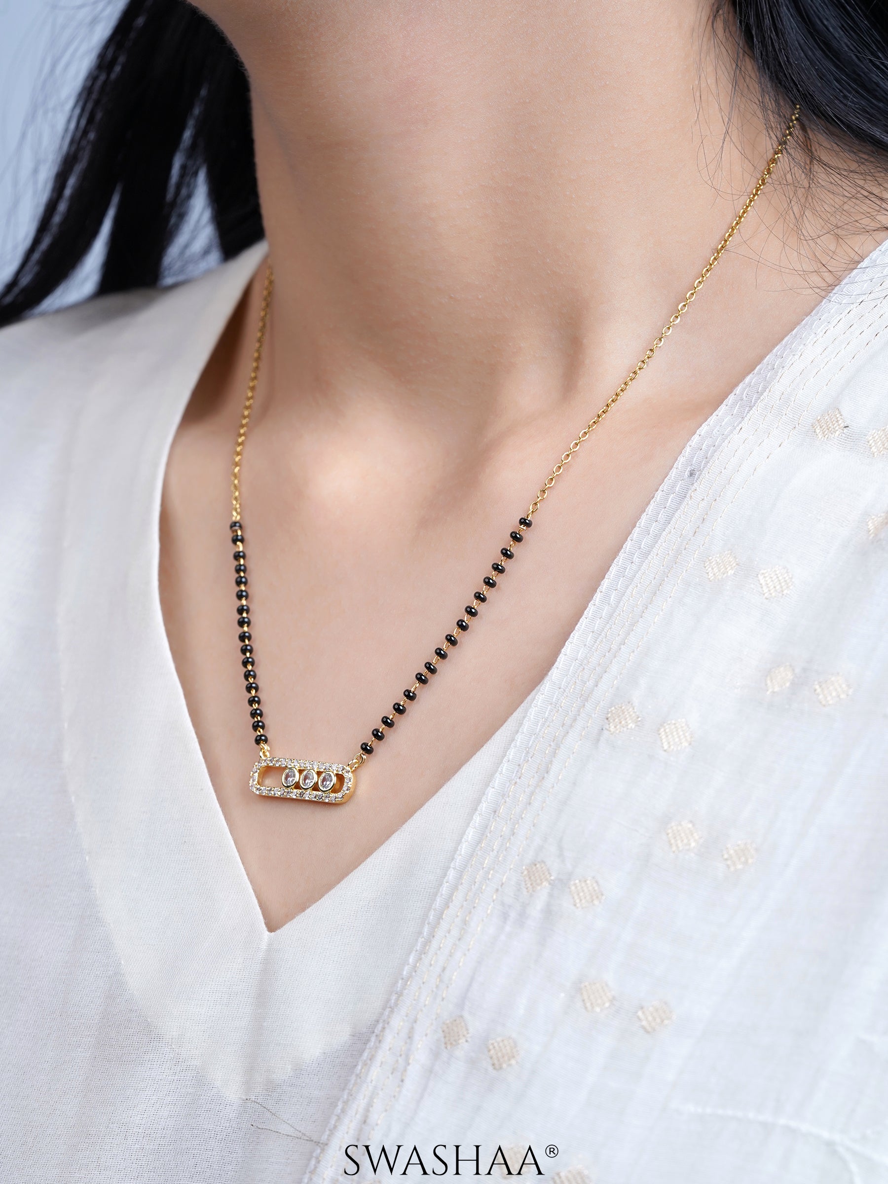 Urmi Bar Frame Mangalsutra