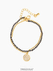 Vanya Layered 14K Gold Plated Mangalsutra Bracelet Gold