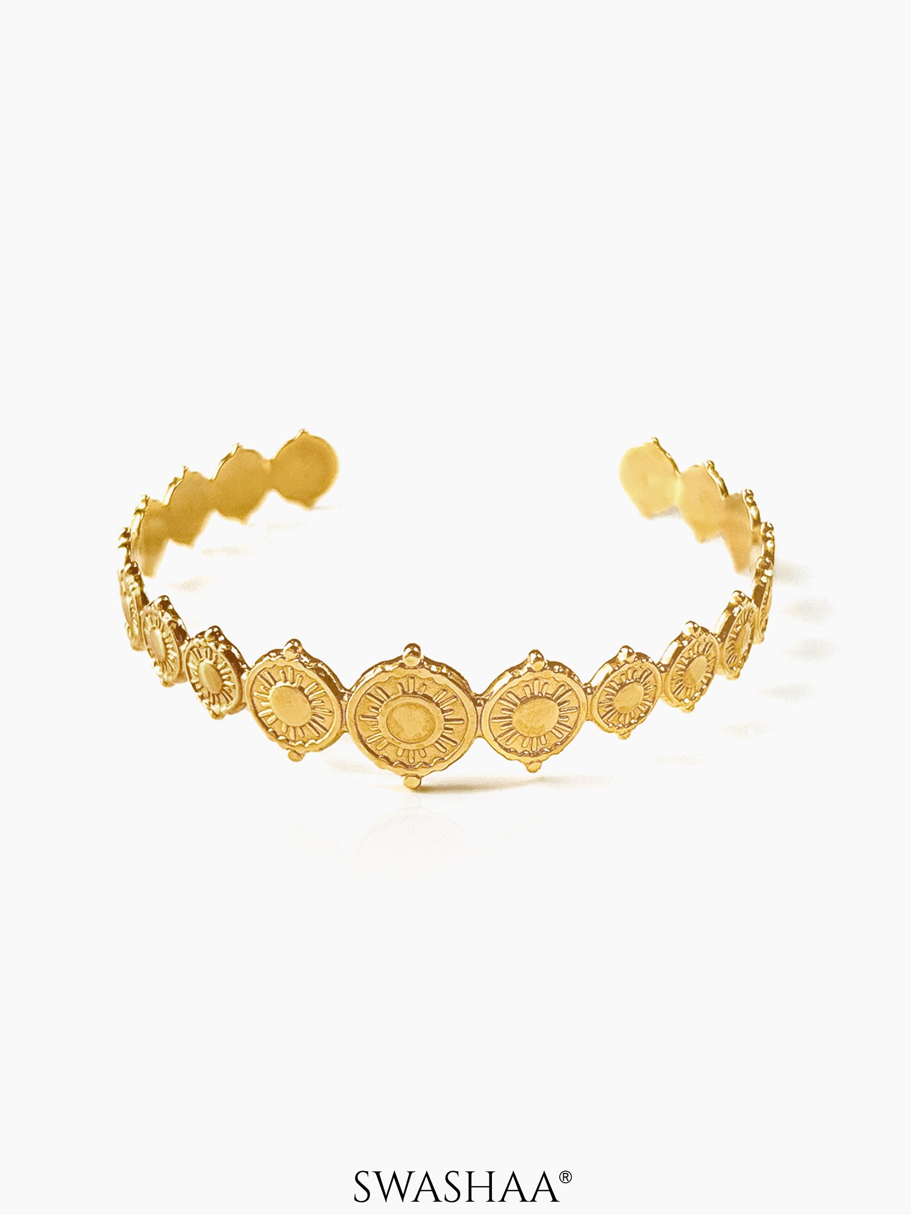 Veda 18K Gold Plated Bracelet