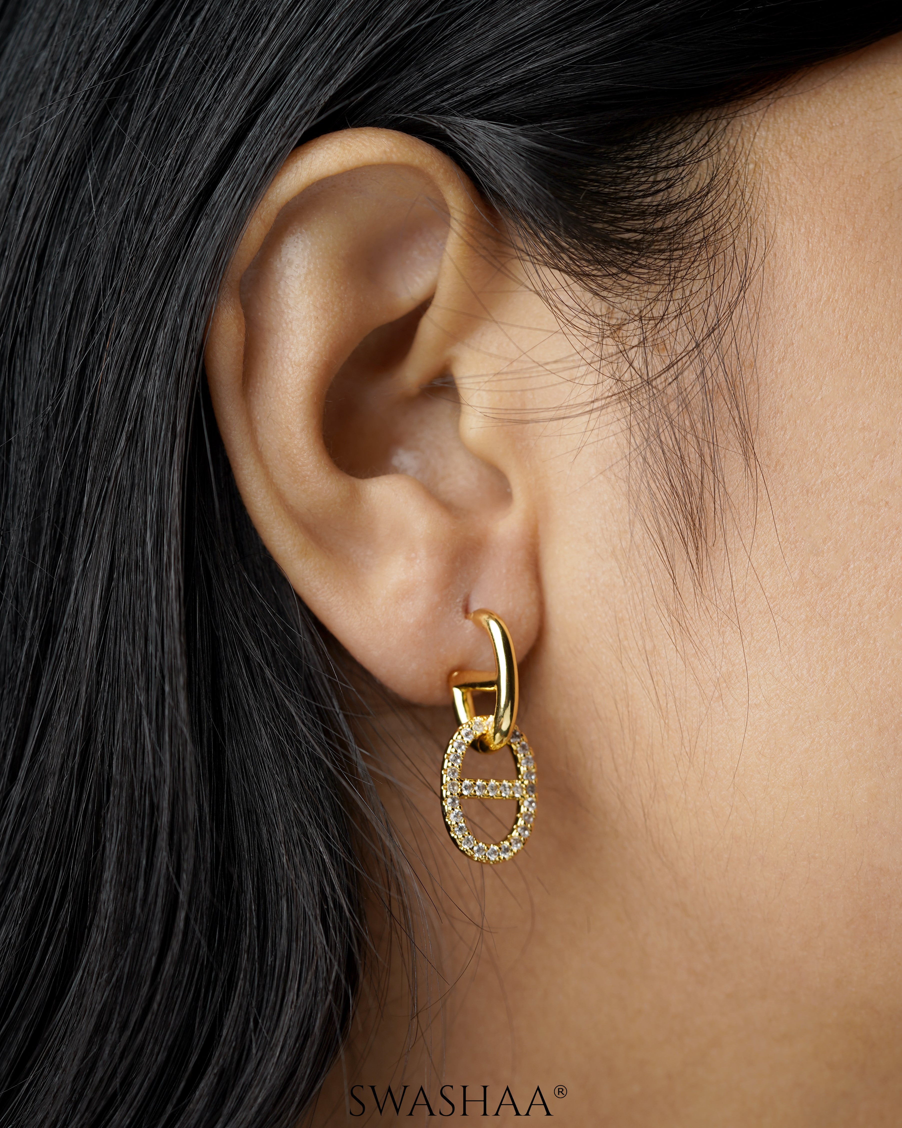 Vega 18K Gold Plated Earrings