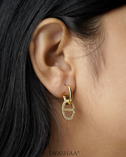 Vega 18K Gold Plated Earrings